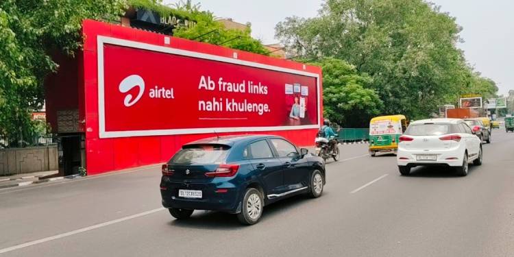 Airtel and Posterscope launch SPAM 2.0 OOH campaign to fight online fraud with real-time link blocking