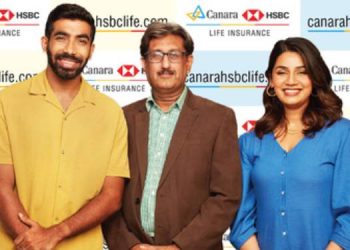 Canara HSBC Life Insurance signs Jasprit Bumrah and Sanjana Ganesan as Brand Ambassadors