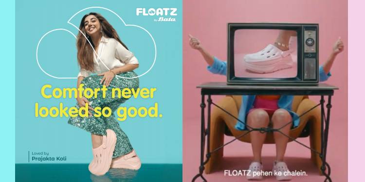 Floatz by Bata India launches latest campaign with Prajakta Koli