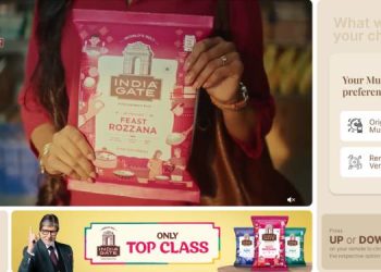 KRBL leverages NEXad’s interactive ad innovation for its 'Top-Class Choice' campaign for India Gate Basmati Rice