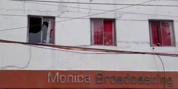 NBF Condemns Attack on Mahaa News Office