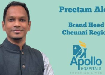 Preetam Alex Appointed Brand Head for Apollo Hospitals – Chennai Region