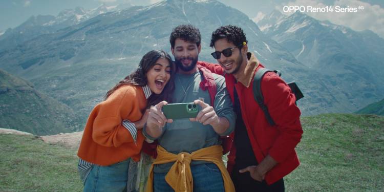OPPO India launches 'Live the Aawara Life' campaign with Ishaan Khatter, Siddhant Chaturvedi, and Pooja Hegde