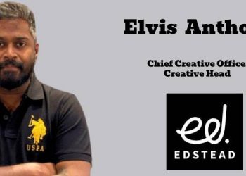 Edstead elevates Elvis Anthony as Chief Creative Officer & Creative Head
