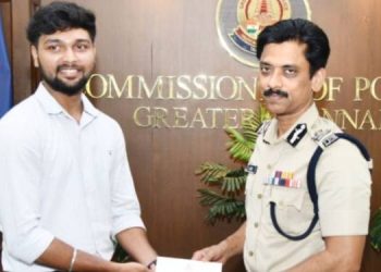 Fourth Dimension Employee Honoured by Greater Chennai Police for Exemplary Honesty