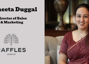 Raffles Udaipur appoints Guneeta Duggal as Director of Sales and Marketing