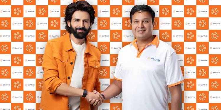 Saatvik Green Energy appoints Bollywood Star Kartik Aaryan as Brand Ambassador