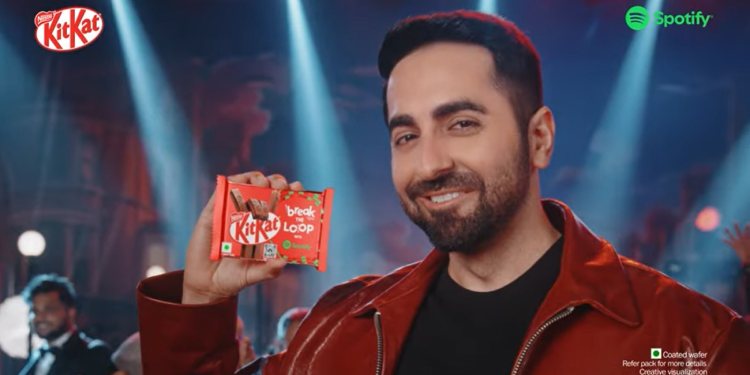KITKAT and Spotify team up with Ayushmann Khurrana to 'Break the Loop' of monotonous playlists