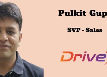 DriveX appoints Pulkit Gupta as Senior Vice President – Sales