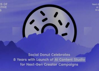 Social Donut Celebrates 8th Anniversary with Bold Leap into AI-Powered Content Creation
