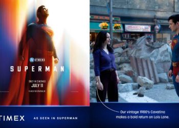 Timex partners with Warner Bros. and Director James Gunn to celebrate DC Studios’ Superman with a Heroic New Collaboration