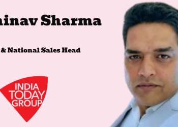 Abhinav Sharma appointed VP and National Sales Head at India Today Group