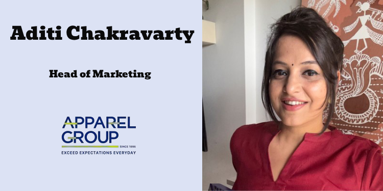 Aditi Chakravarty appointed Head of Marketing at Apparel Group India
