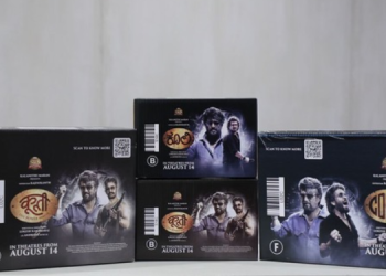 Amazon India rolls out first-ever theatrical on-package advertising campaign for Coolie