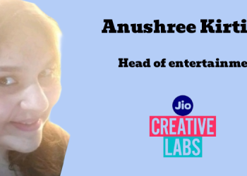 Anushree Kirtikar named Head of entertainment at Jio Creative Labs