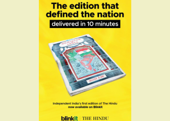 Blinkit delivers The Hindu’s historic 1947 Independence Day front page