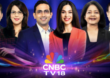 CNBC-TV18 dominates English Business News segment with 90% market share 