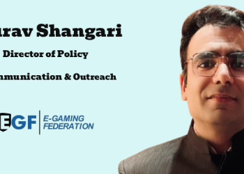 E-Gaming Federation names Gaurav Shangari as Director of Policy Communication & Outreach