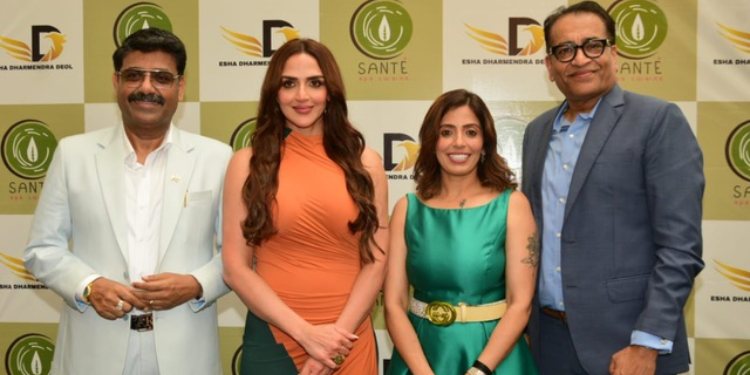 Esha Deol partners with Santé Spa Cuisine to promote wholesome living