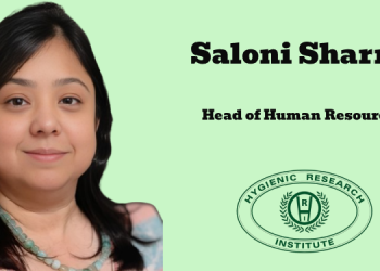 Hygienic Research Institute names Saloni Sharma as Head of Human Resources