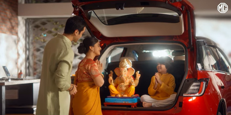 JSW MG Motor India celebrates Ganesh Chaturthi with heartwarming film on family traditions