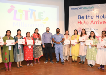 Manipal Hospitals Pune and Little Millennium Train 400+ Teachers in CPR Under #HarGharEmergencyReady