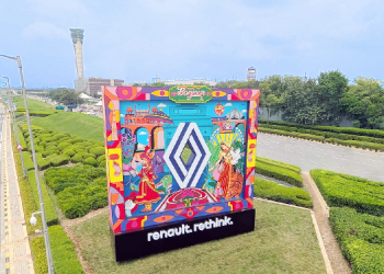 Renault India unveils ‘The New India Frame’ art installation at Delhi International Airport
