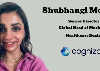 Shubhangi Mehta joins Cognizant as Senior Director & Global Head of Marketing – Healthcare Business