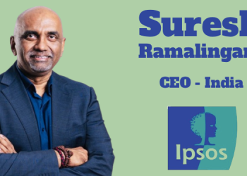 Suresh Ramalingam takes over as CEO of Ipsos India, Succeeding Amit Adarkar