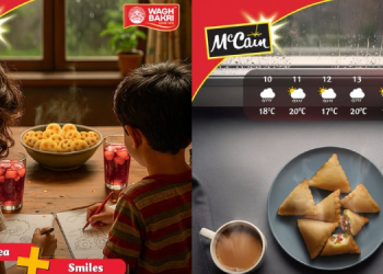 Wagh Bakri and McCain launch ‘Ek Chuski, Ek Crispy’ campaign to celebrate the small joys of monsoon