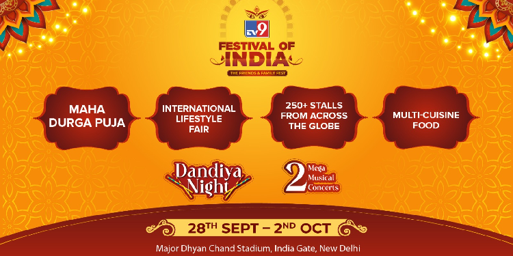 3rd Edition of “TV9 Festival of India 2025” Returns with Five Days of Music, Dance, Food and Culture to Light Up the Capital