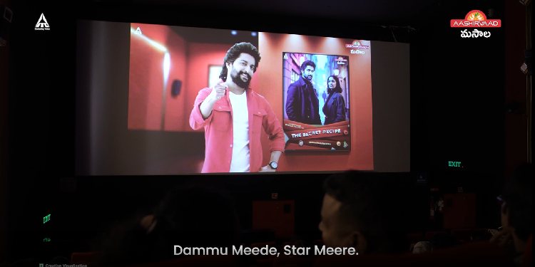 Aashirvaad Masala & Nani Turn Homemakers into Cinema Superstars