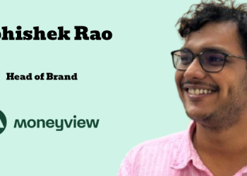 Abhishek Rao named Head of Brand at Moneyview