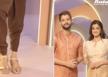 Bata India launches ‘Brighter Moments’ Pujo collection with Neel Bhattacharya & Darshana Banik