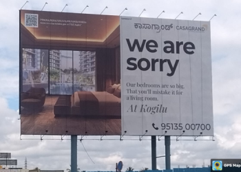 Casagrand breaks the mold with playful ‘We Are Sorry, Bengaluru’ real estate campaign
