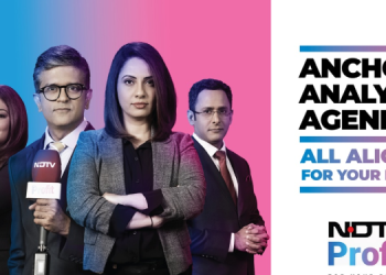 NDTV Profit Repositions with a Bold New Identity, ‘For Your Profit’