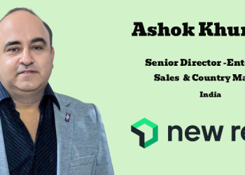New Relic appoints Ashok Khurana as Senior Director of Enterprise Sales and Country Manager, India