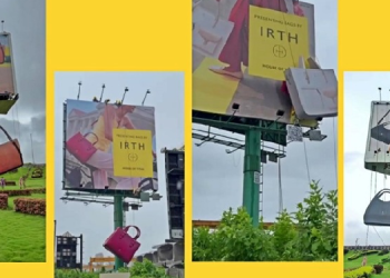 Platinum Outdoor delivers high-impact 3D outdoor campaign for IRTH bags in Mumbai