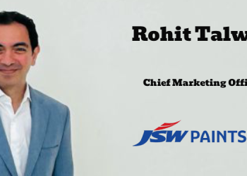 Rohit Talwar appointed as Chief Marketing Officer at JSW Paints