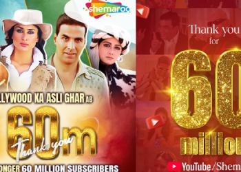 Shemaroo YouTube Channel crosses 60 million subscribers milestone