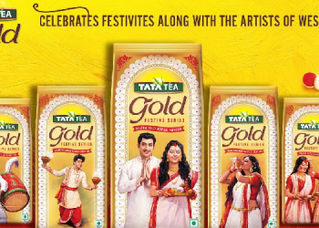 Tata Tea Gold celebrates Durga Puja with artist-crafted limited-edition packs