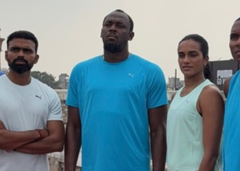 Usain Bolt turns Delhi’s Khari Baoli into a sporting spectacle with PUMA