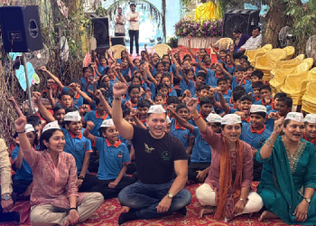 Viral Desai’s “Tree Ganesha” campaign enters Asia Book of Records