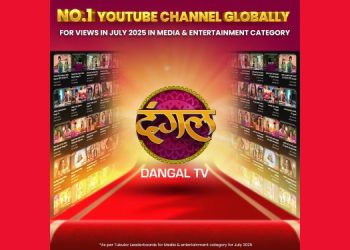 Dangal TV tops Tubular Leaderboard, ranked #1 globally on YouTube