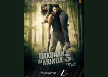 ZEE5 Sets Global Premiere for Punjabi Blockbuster Dakuaan Da Munda 3 on October 02