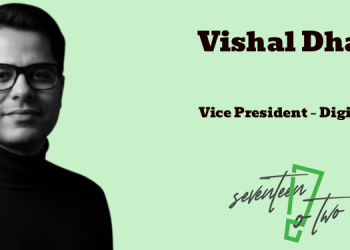 1702 Digital names Vishal Dhar as Vice President – Digital