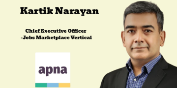 Apna Group names Kartik Narayan as Chief Executive Officer for its Jobs Marketplace Vertical