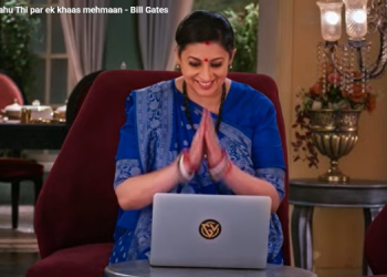 Bill Gates joins Smriti Irani on Star Plus’ Kyunki Saas Bhi Kabhi Bahu Thi to champion health awareness