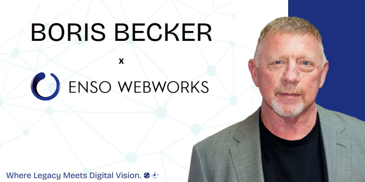 Boris Becker named Brand Ambassador for Enso Webworks