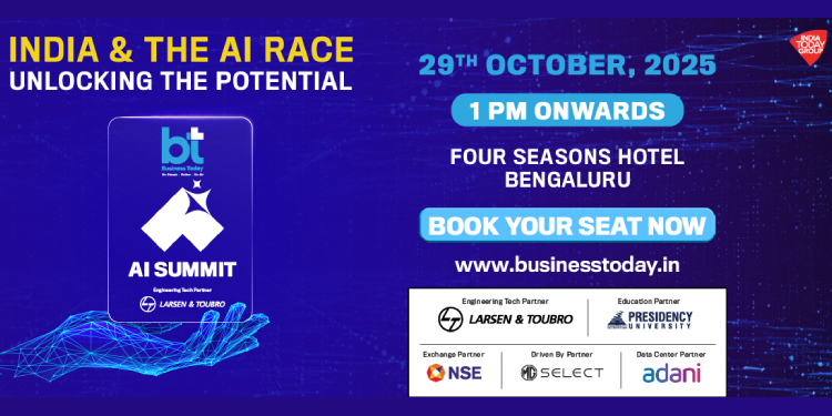 Business Today to host AI Summit 2025 in Bengaluru to Chart India’s Artificial Intelligence Roadmap